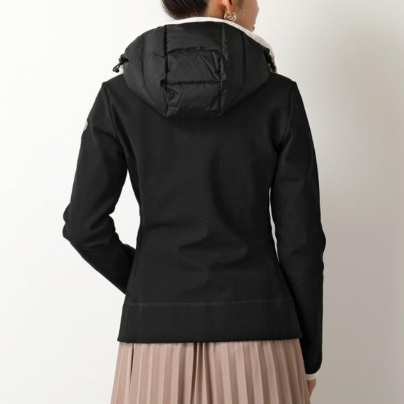 MONCLER GRENOBLE Hooded paneled twill and quilted stretch-shell down jacket - Picture 5 of 16